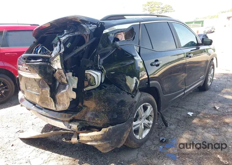 2021 GMC Terrain Fwd Sle из США, поврежденный, VIN 3GKALMEV5ML397905